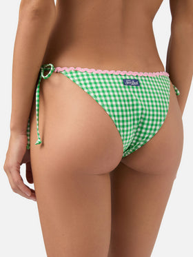Triangle bikini Janet Marielle with gingham print