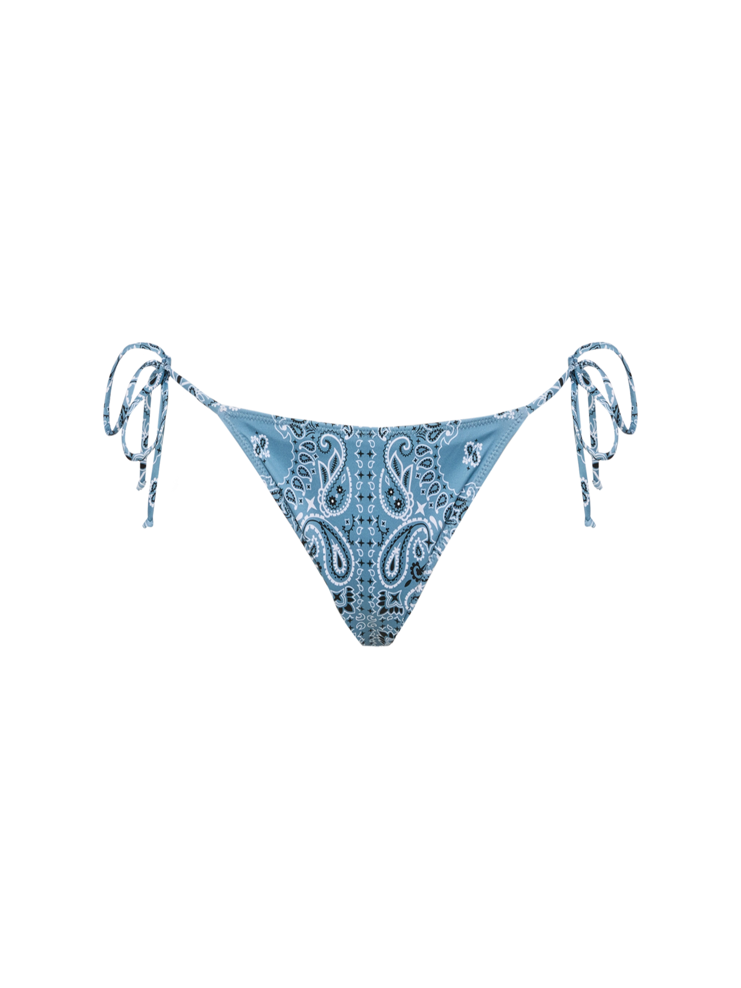 Marielle classic swim briefs with bandanna print