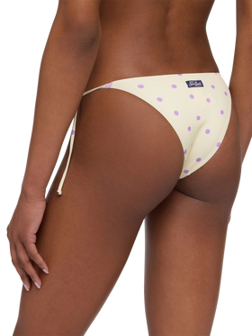 Marielle classic swim briefs with polka dots print