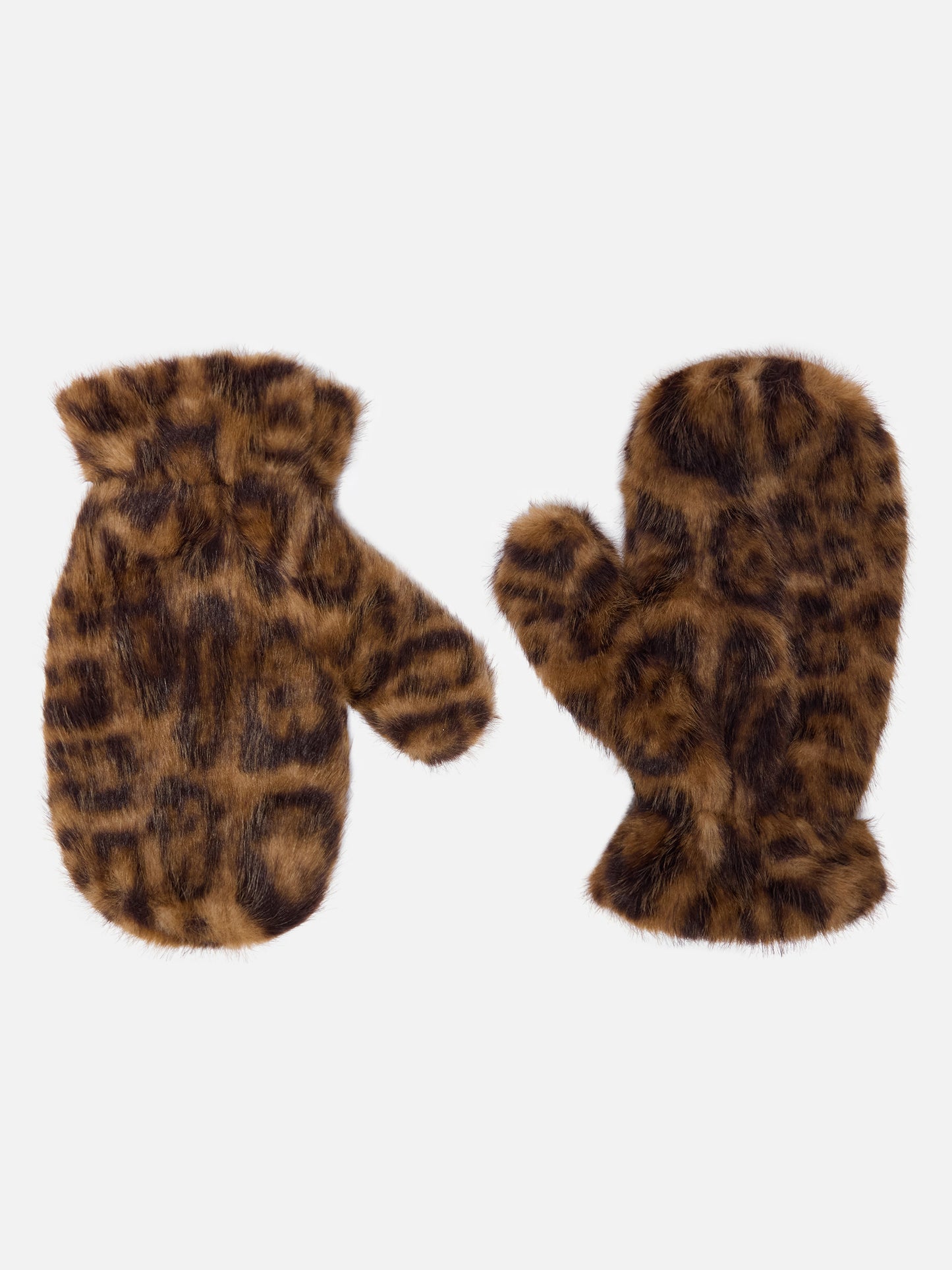 handschuhe pelz Muffy Handschuhe aus beigefarbenem Kunstpelz – MC2 Saint Barth