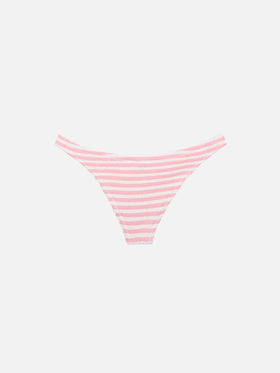 Naomi cheeky swim briefs with striped print - MC2 Saint Barth