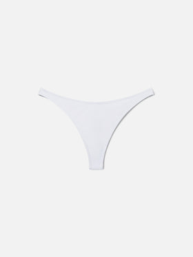 Naomi Brazilian bikini bottoms in solid white