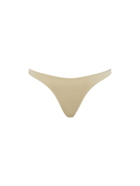 Naomi shimmer gold cheeky swim briefs