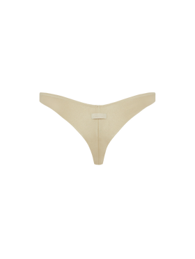 Naomi shimmer gold cheeky swim briefs