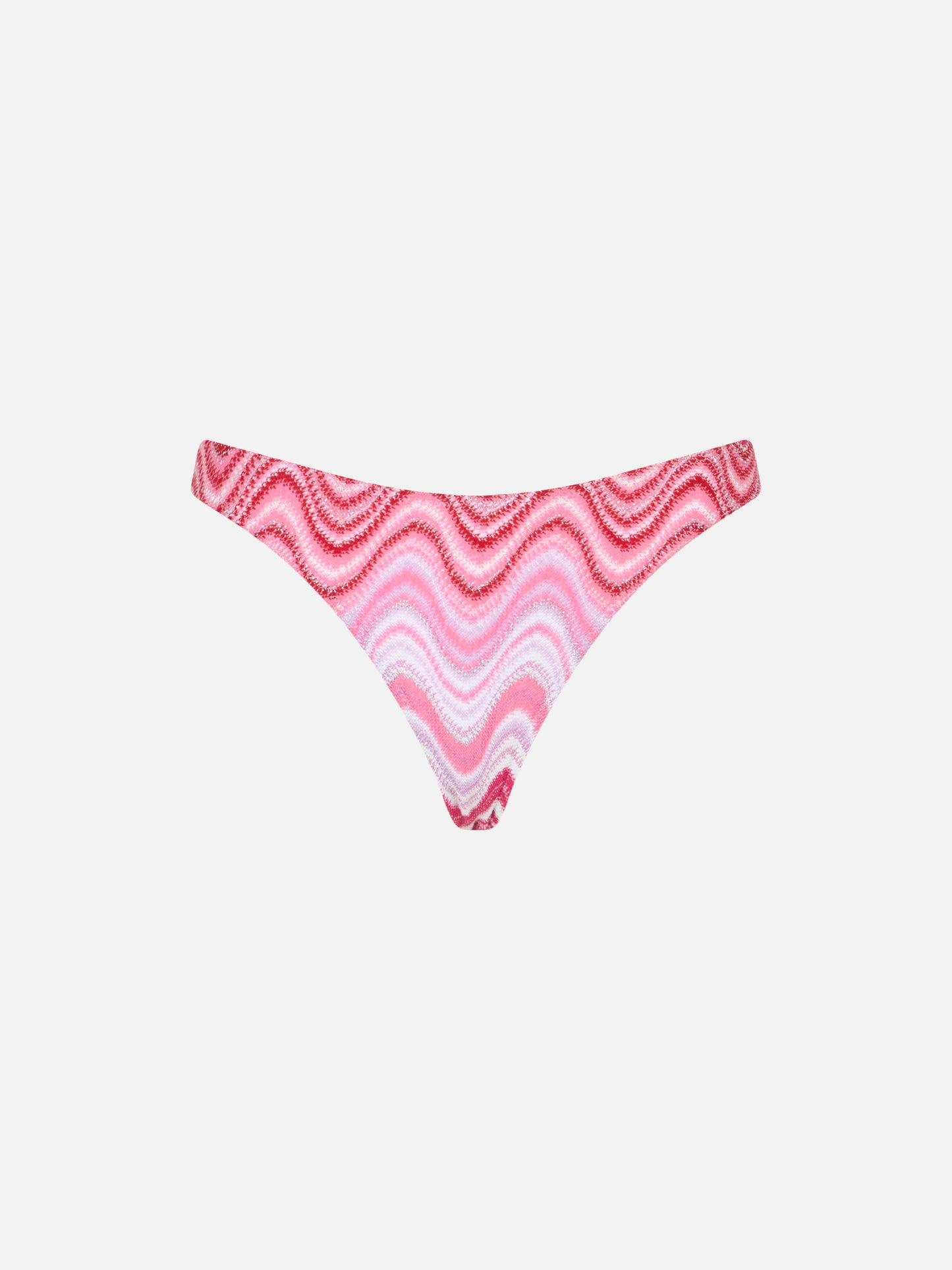 Braguita de bikini cheeky de punto raschel para mujer Naomi 