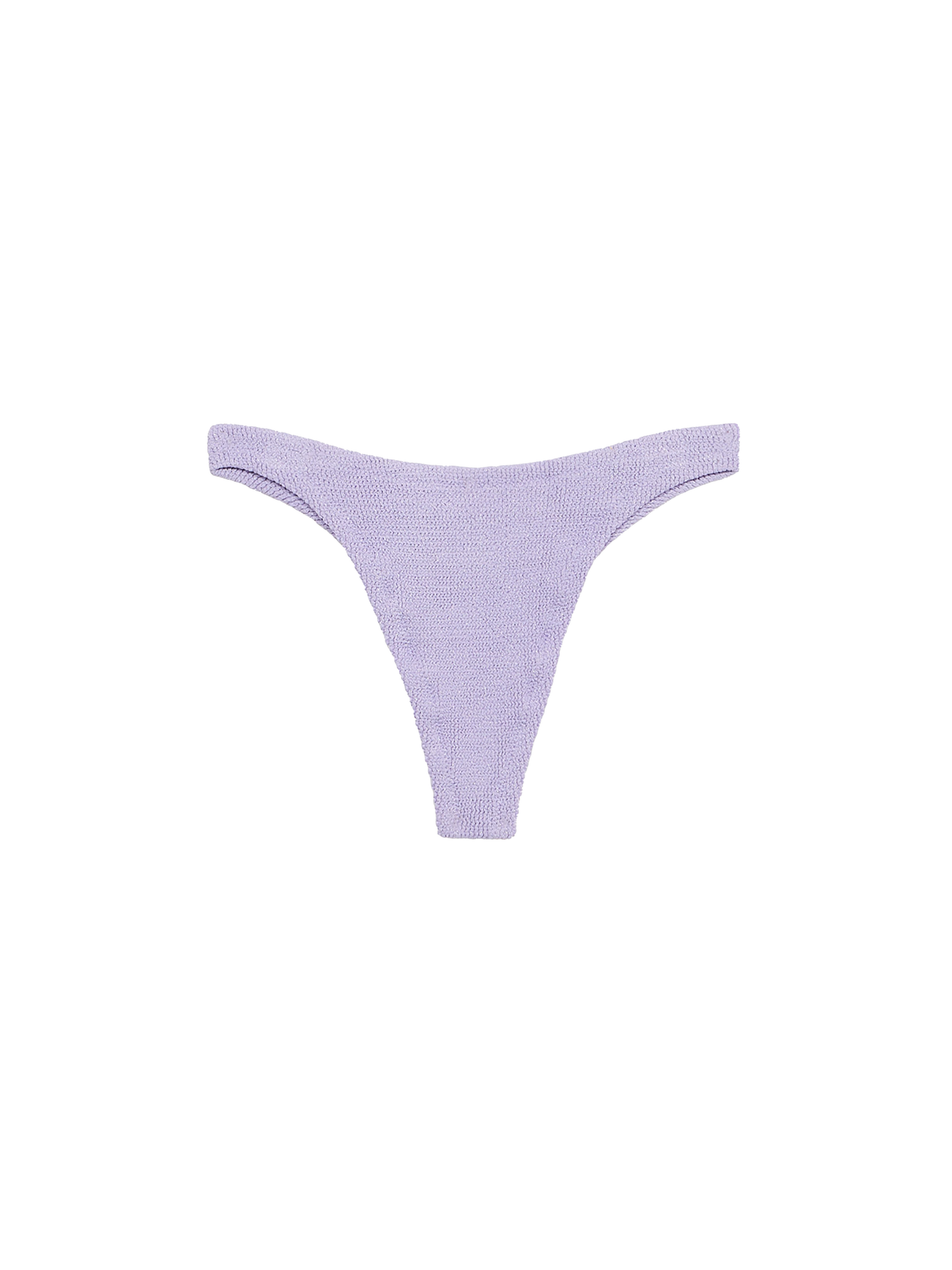 Woman lilac classic lurex cheeky swim briefs Naomi