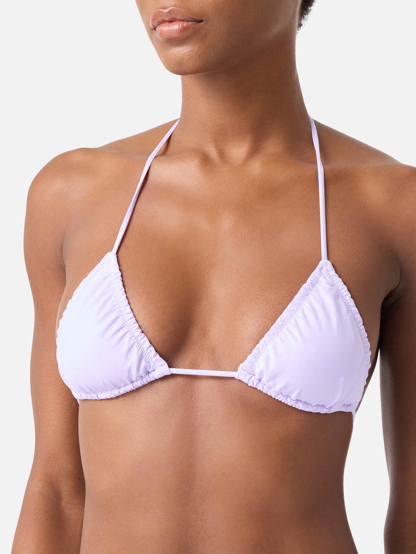 Bikini de triángulo con volantes Nilly Nalu lilac 