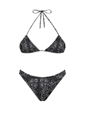 Bikini a triangolo Nilly Nalu con stampa bandana