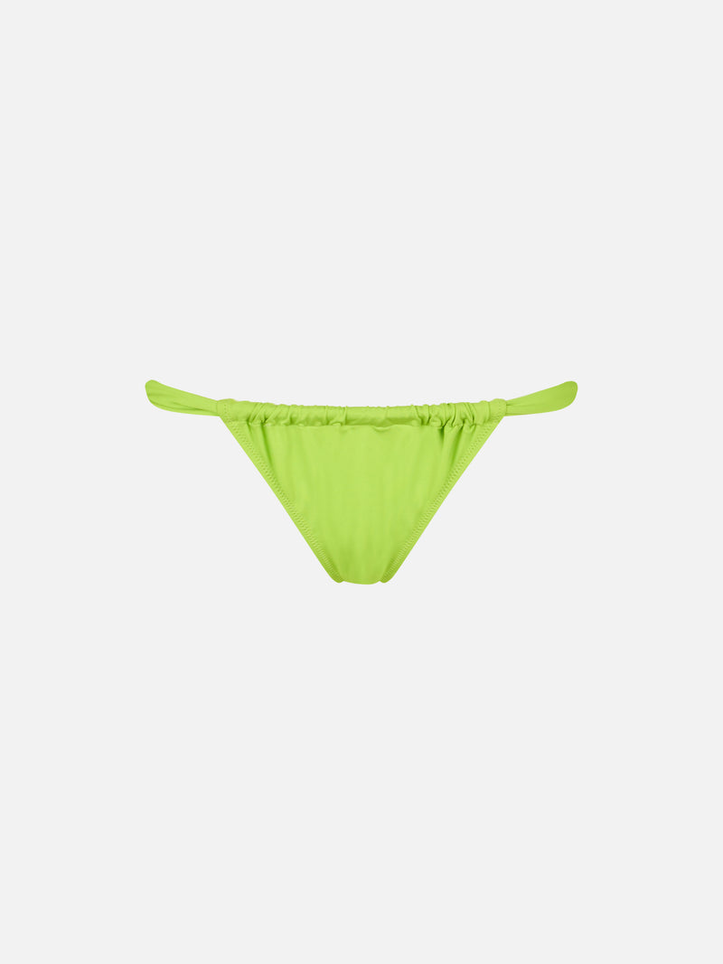 Limettengrüne Cheeky-Badehose Noelle für Damen