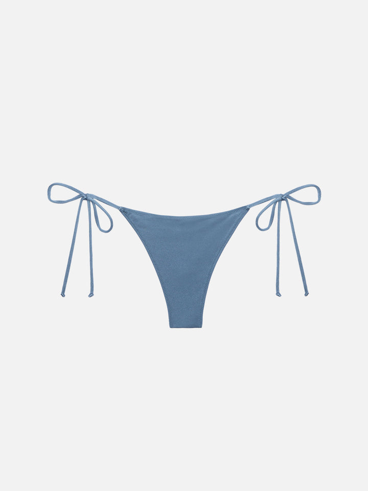 Schimmernde, avioblaue Cheeky-Badehose „Norah“