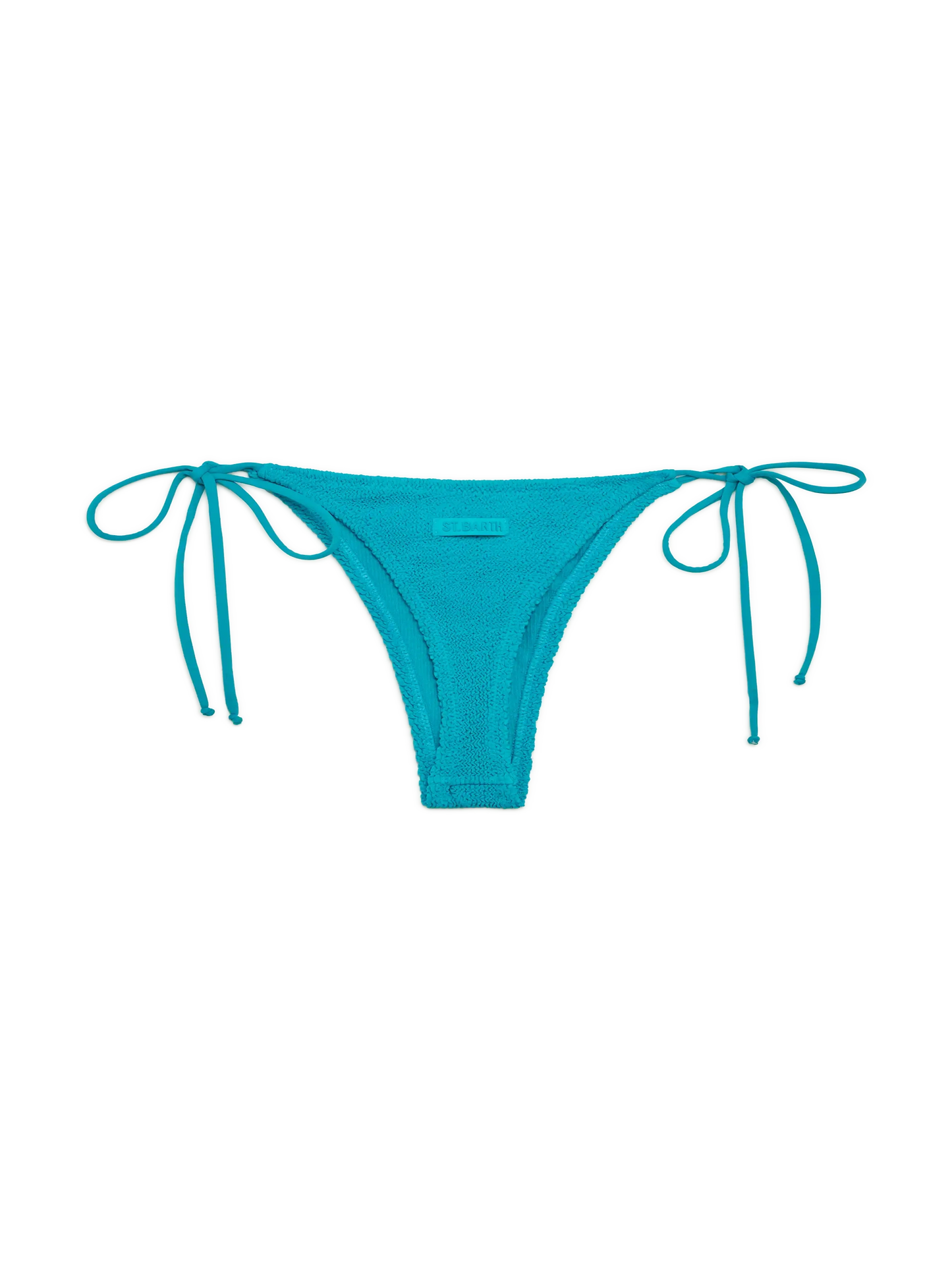 Norah teal crinkle cheekiest swim briefs