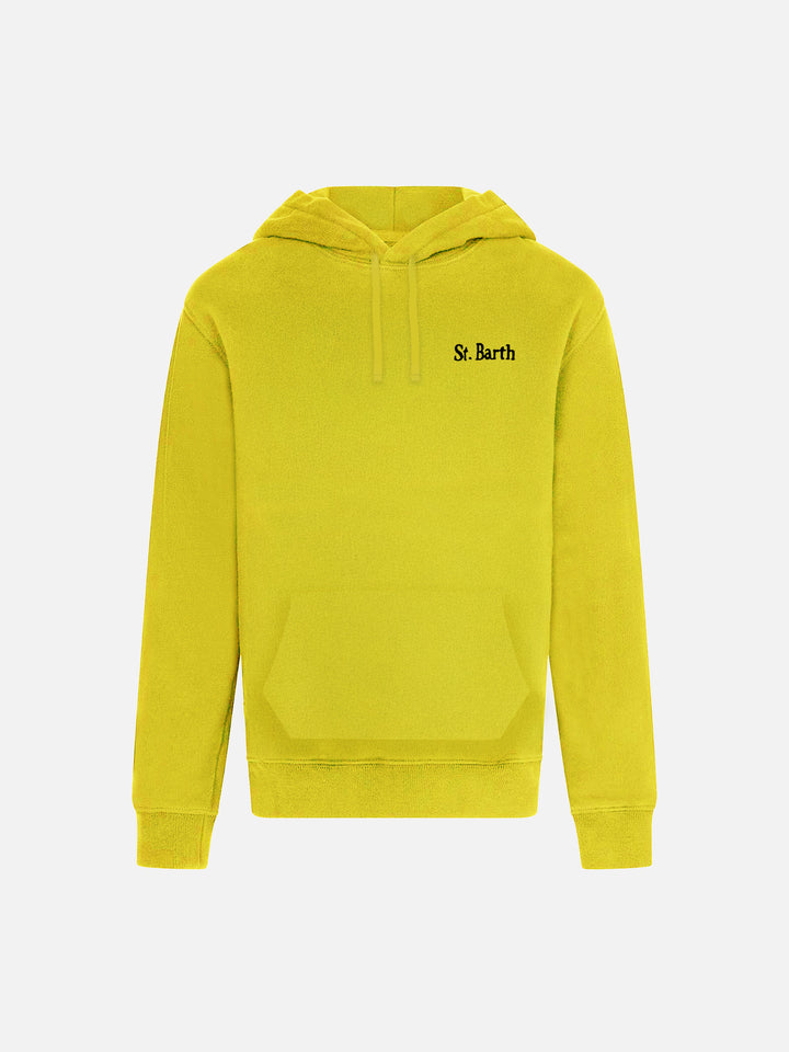 Baumwoll-Kapuzenpullover Oliver mit St. Barth-Stickerei