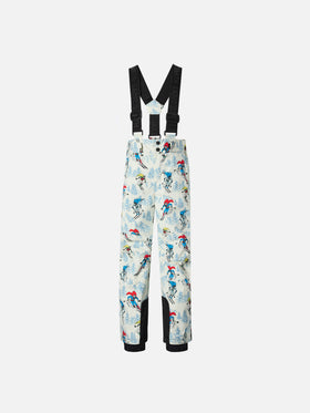 Boy ski pants Olympic with Super heroes print | DC SPECIAL EDITION