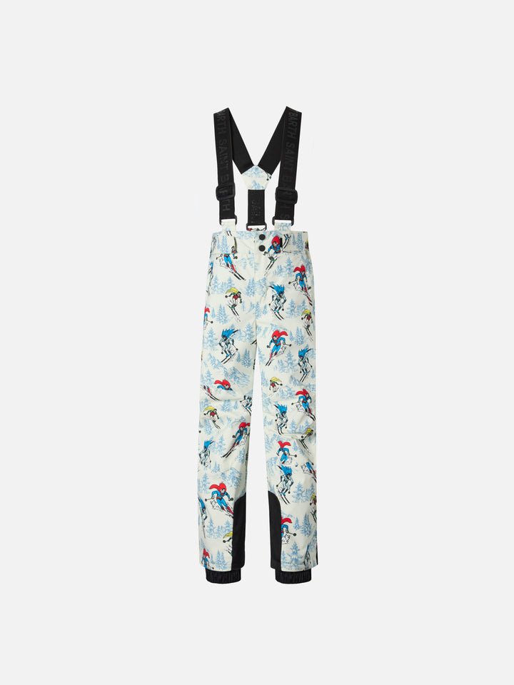 Boy ski pants Olympic with Super heroes print | DC SPECIAL EDITION