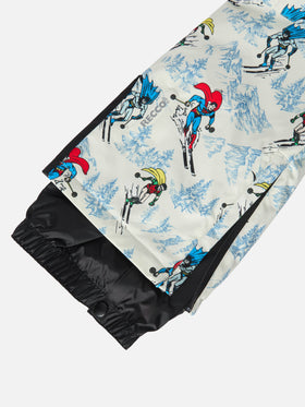 Boy ski pants Olympic with Super heroes print | DC SPECIAL EDITION