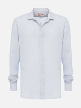 Stone grey linen shirt Pamplona