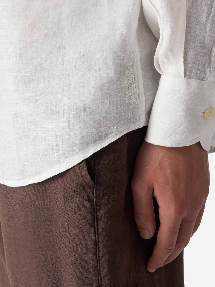 White linen shirt Pamplona