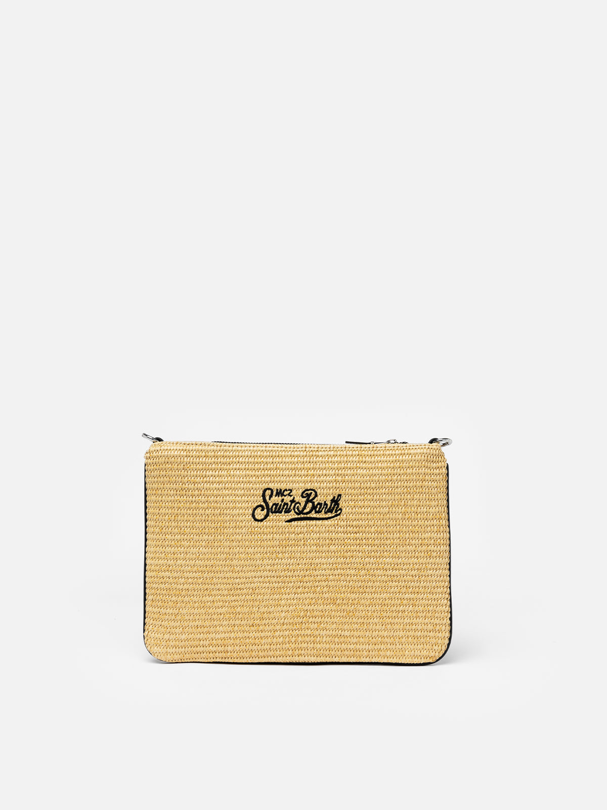 Parisienne Strohpochette mit Miami-Stickerei