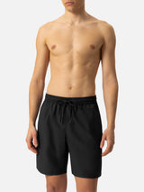 Black long swim shorts Patmos