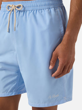 Light blue long swim shorts Patmos