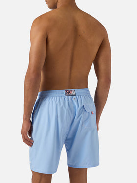 Light blue long swim shorts Patmos