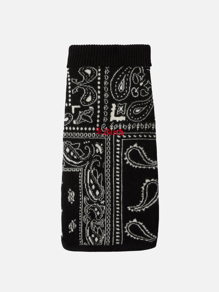 Hundepullover mit Bandana-Print