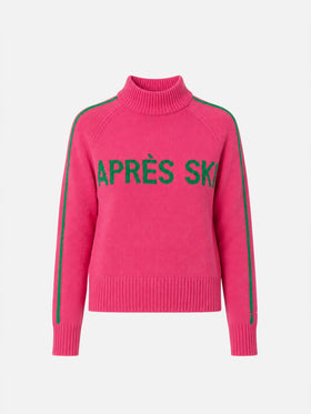 Maglione Peak a collo alto con ricamo Après Ski