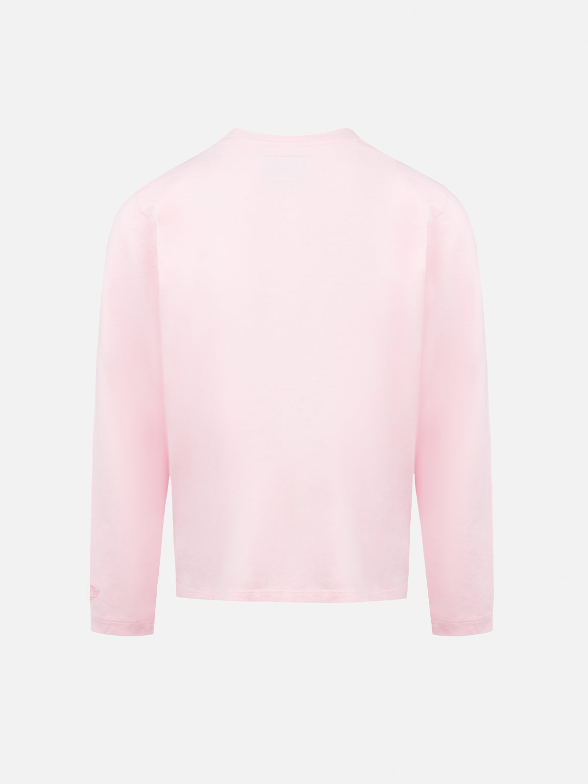 Girl pink long-sleeve t-shirt Penny with I'm a star embroidery