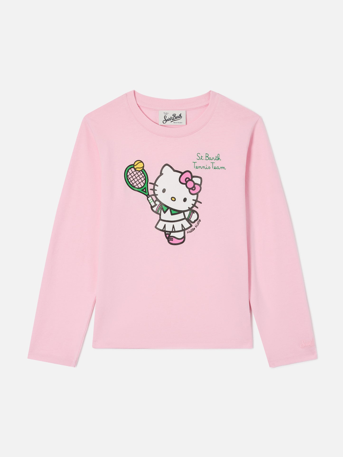 Penny t-shirt in pink with Hello Kitty Tennis Team print