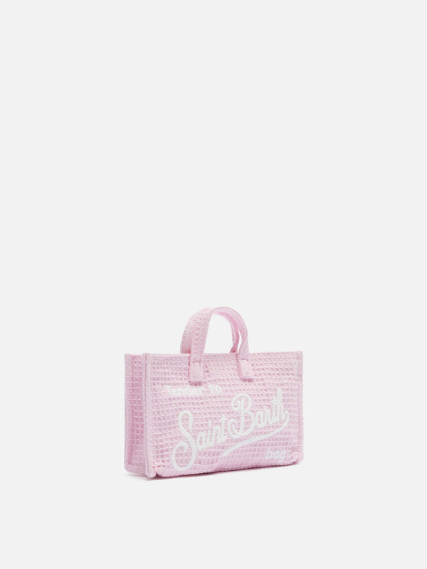 Pink honeycomb Phone Bag