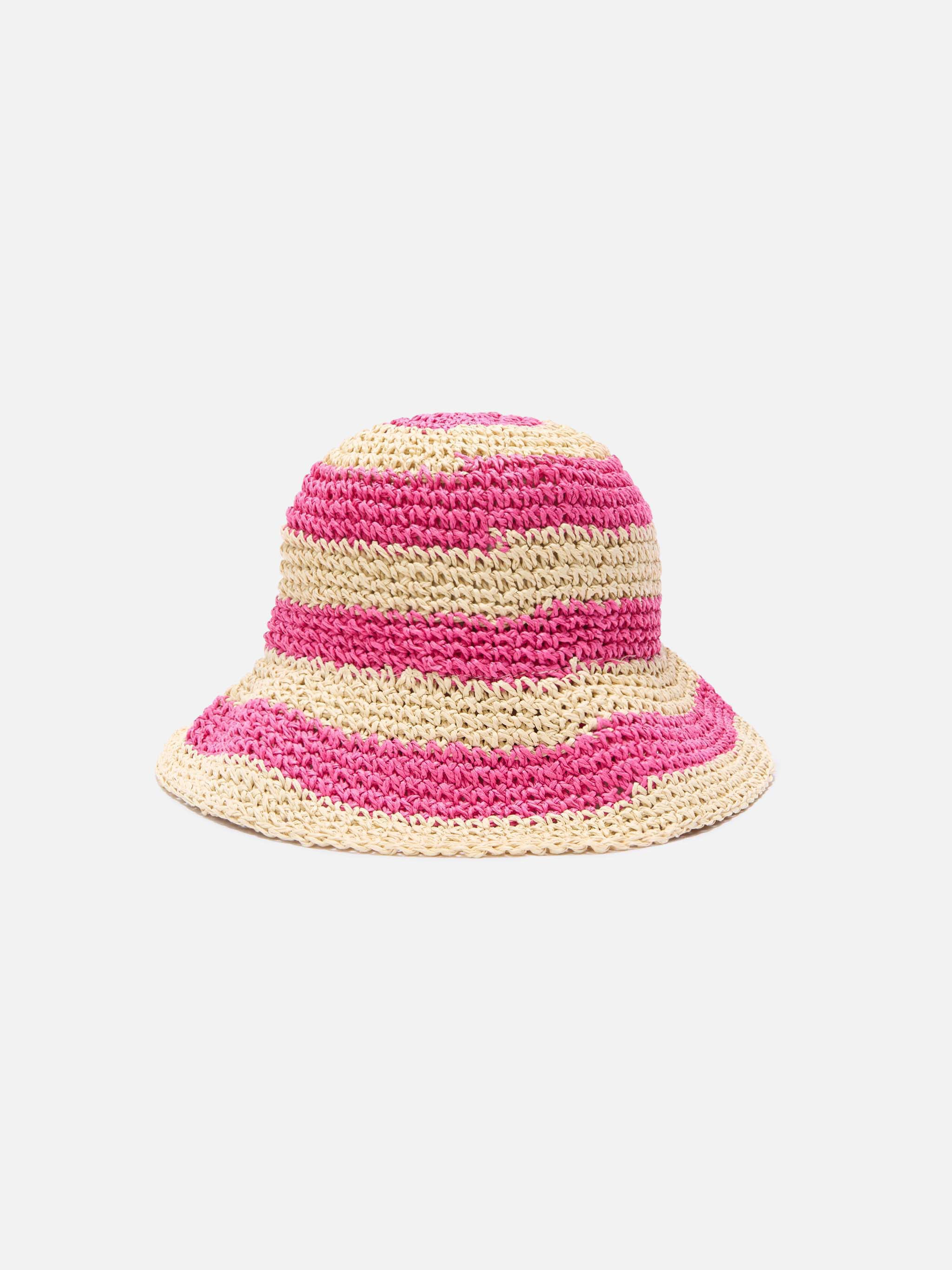 Polly bucket-style straw-effect hat – MC2 Saint Barth