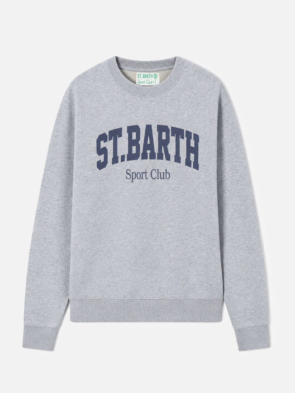 Sudadera de algodón con cuello redondo Ponza con estampado St. Barth Sport Club 