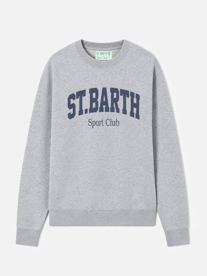 Sudadera de algodón con cuello redondo Ponza con estampado St. Barth Sport Club 