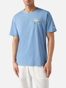 Dusty light blue Portofino T-shirt with All I Need Is A G-in Class embroidery