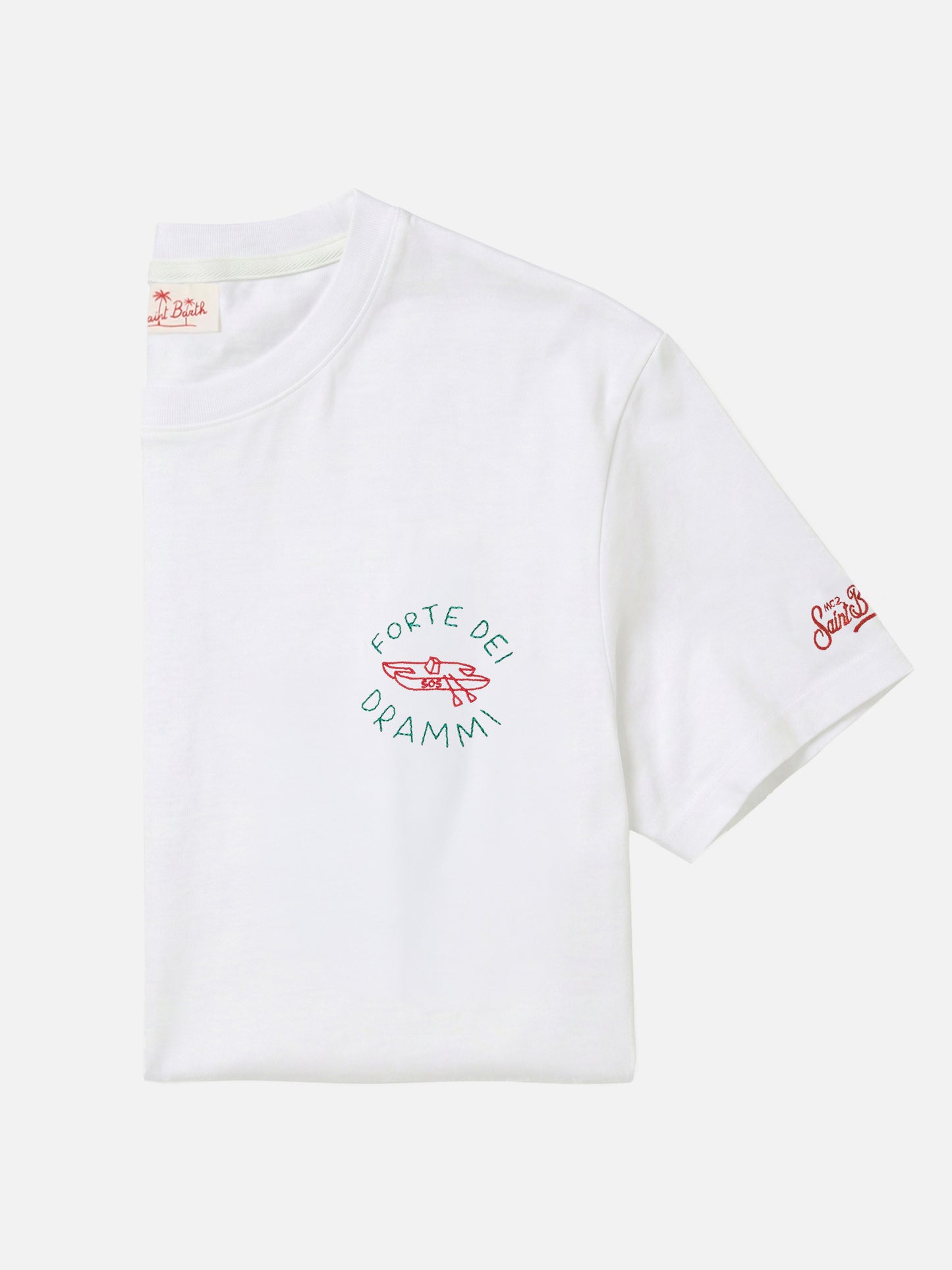Portofino T-Shirt mit Forte dei Drammi-Stickerei | Special Edition 