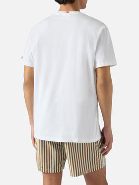 Portofino t-shirt with Domani Gozzetto? embroidery