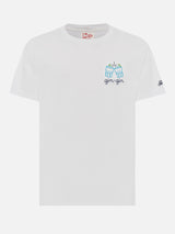 T-shirt Man Portofino in jersey di cotone classic fit con ricamo Gin Gin | INSULTI LUMINOSI SPECIAL EDITION