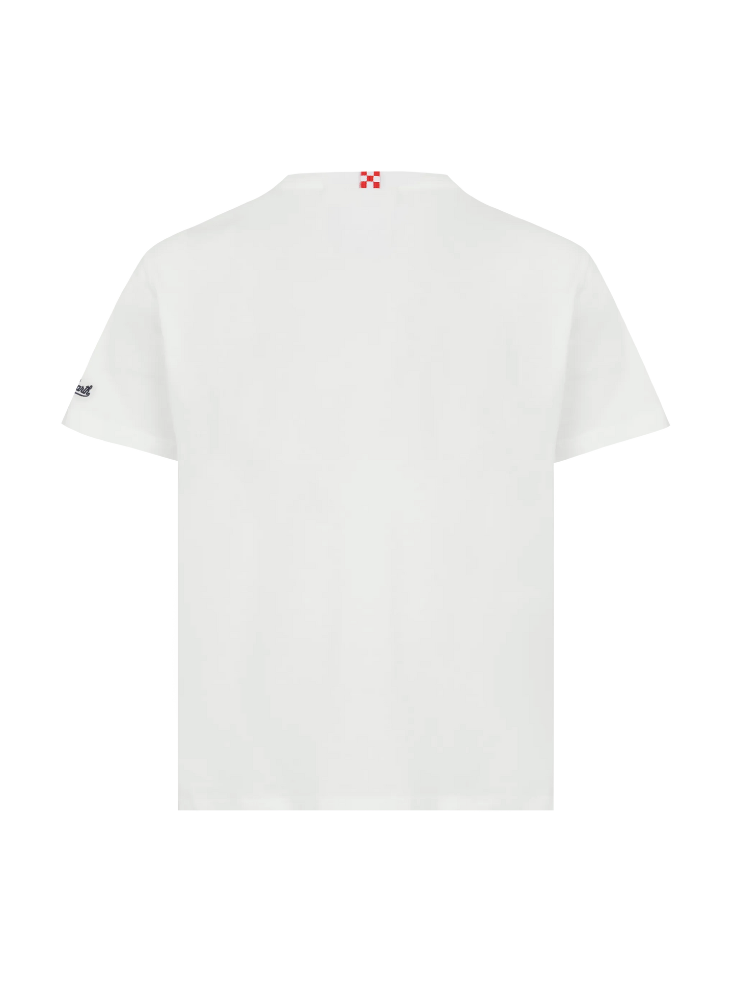 Portofino Jr cotton jersey t-shirt with St. Barth Bad Boy embroidery - MC2 Saint Barth