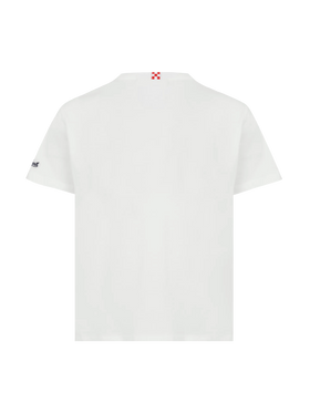 Portofino Jr cotton jersey t-shirt with St. Barth Bad Boy embroidery - MC2 Saint Barth