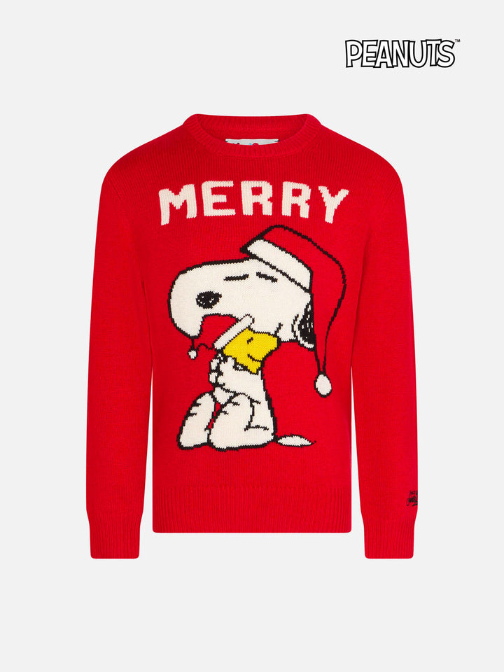 Girl crewneck sweater with Snoopy print | SNOOPY PEANUTS™ SPECIAL EDITION