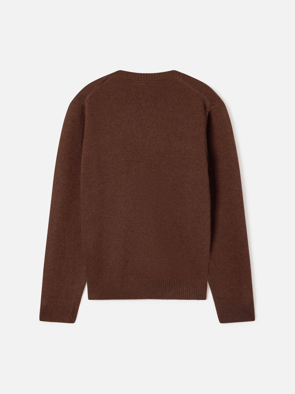 Pull col rond Princess Brown avec intarsia Mi Dissocio 