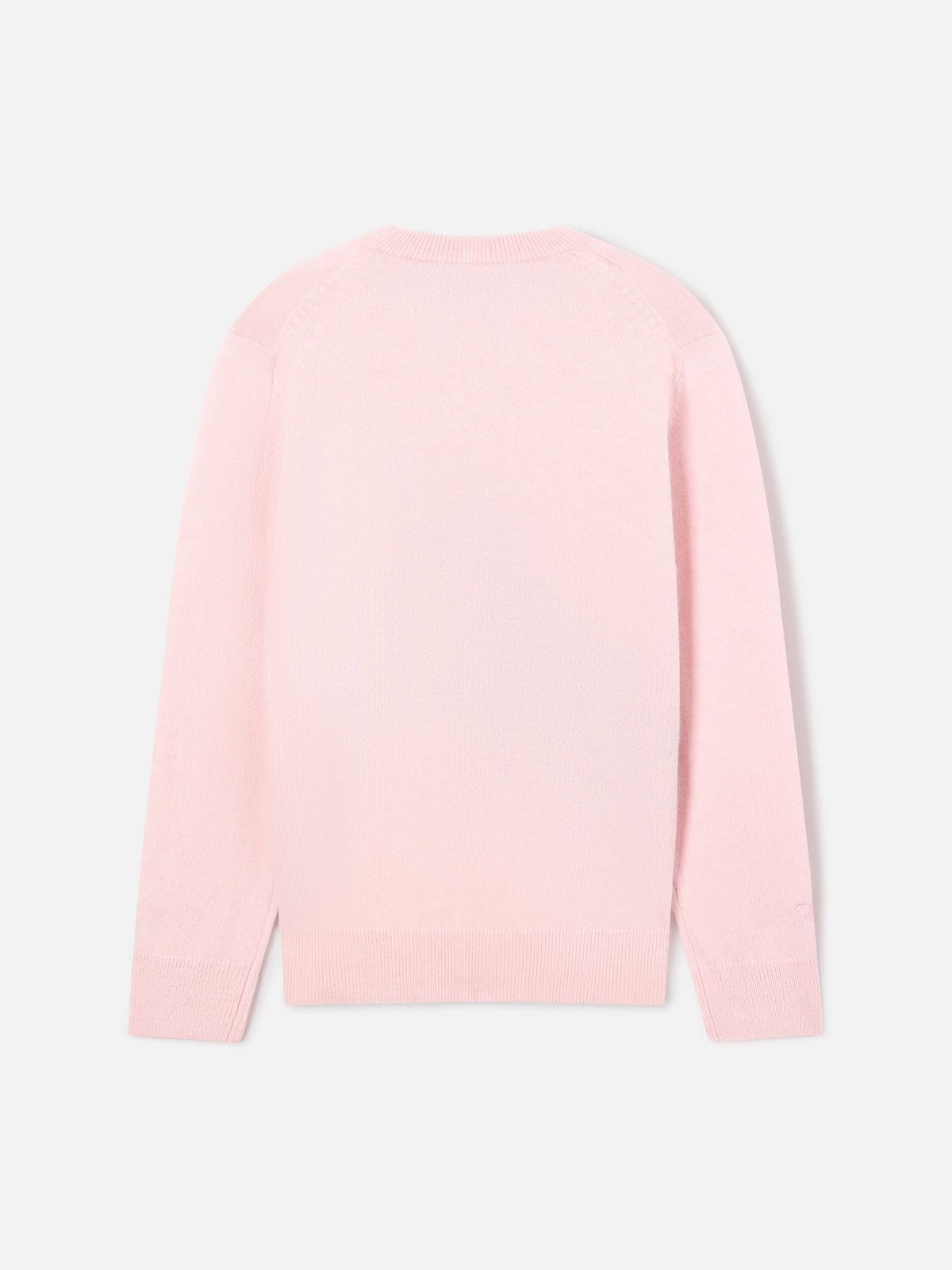 Maglia girocollo Princess rosa con intarsio St. Moritz Minnie e Topolino | Special edition