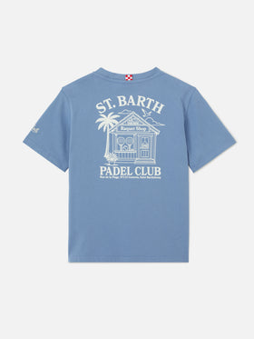 T-shirt Portland Jr con maxi stampa Padel Club sul retro