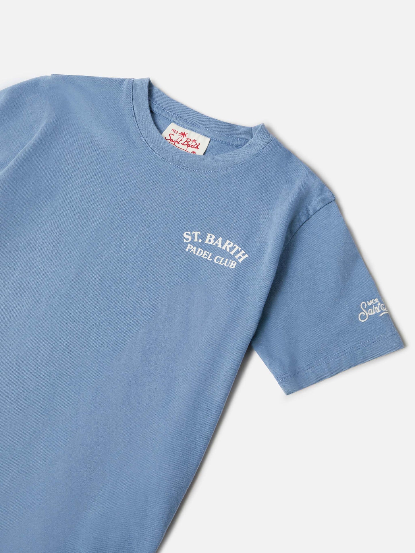 T-shirt Portland Jr con maxi stampa Padel Club sul retro