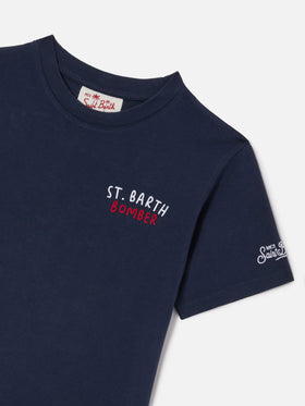 Portland Jr t-shirt with Bomber embroidery