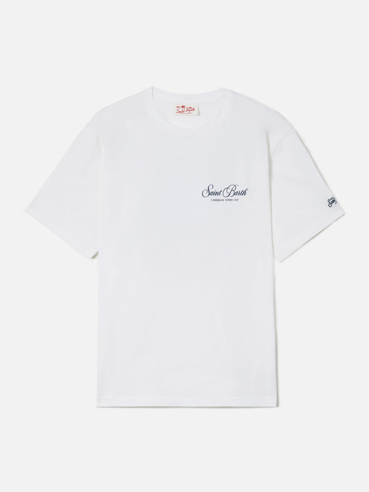 MC2 SAINT BARTH T-shirt Uomo Con Stamapa Mickey Feet, Colore Turchese, Modello TSHM001 00090D - Foto 2