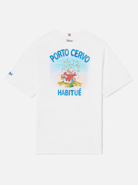 T-shirt Portland bianca con stampa Porto Cervo Habitué | Special Edition