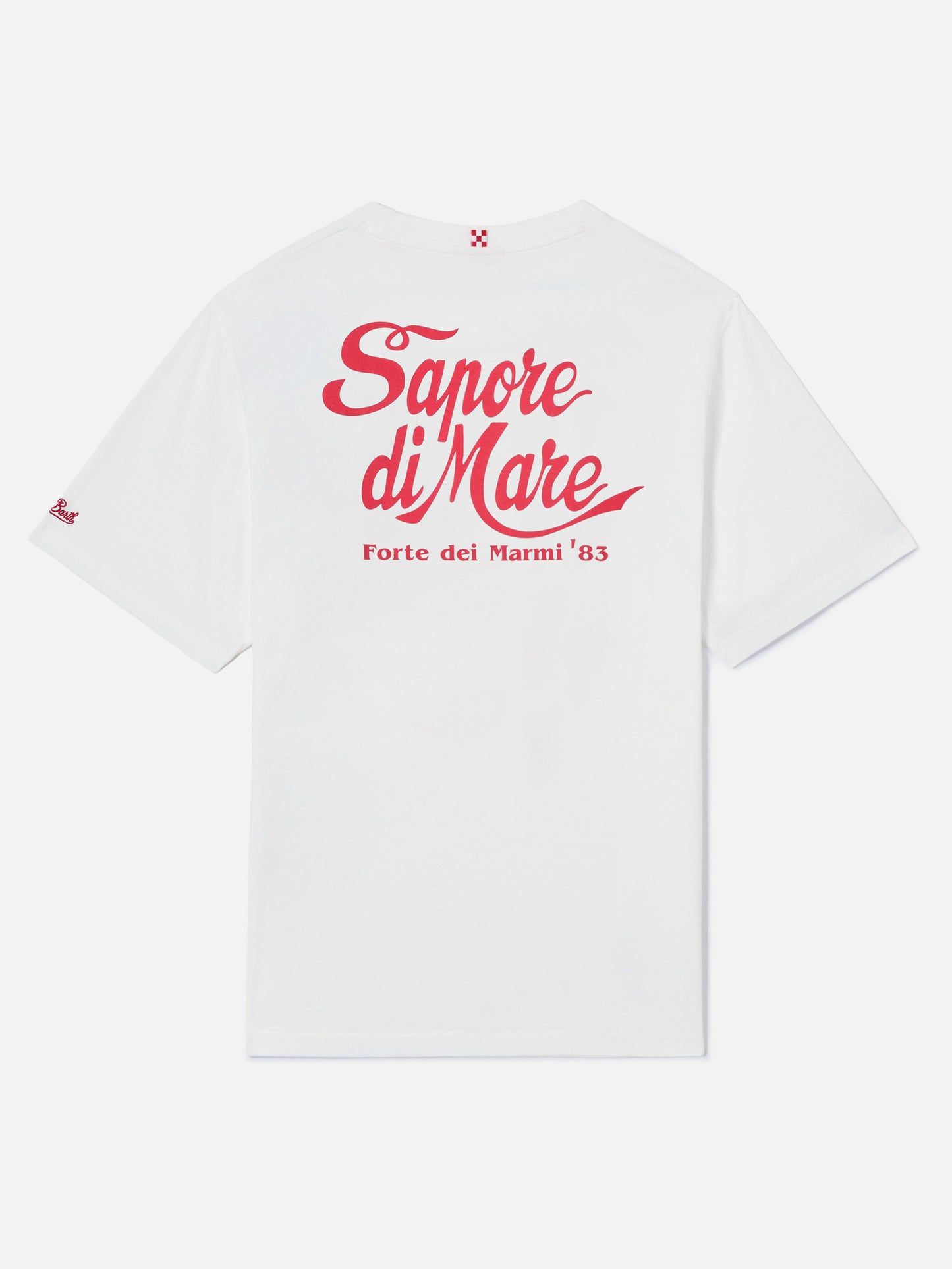 T-shirt Portland bianca con stampa Sapore di Mare | Edizione Speciale