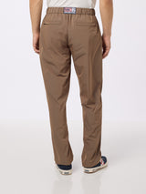 Pantaloni casual da uomo color kaki Porter