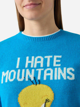 Girocollo New Queen grigio con jacquard Titty | SPECIAL EDITION WARNER BROS.